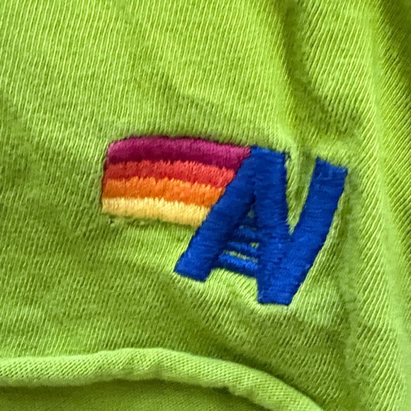 Women’s Aviator Nation Green sunset T-Shirt - Picture 4 of 4